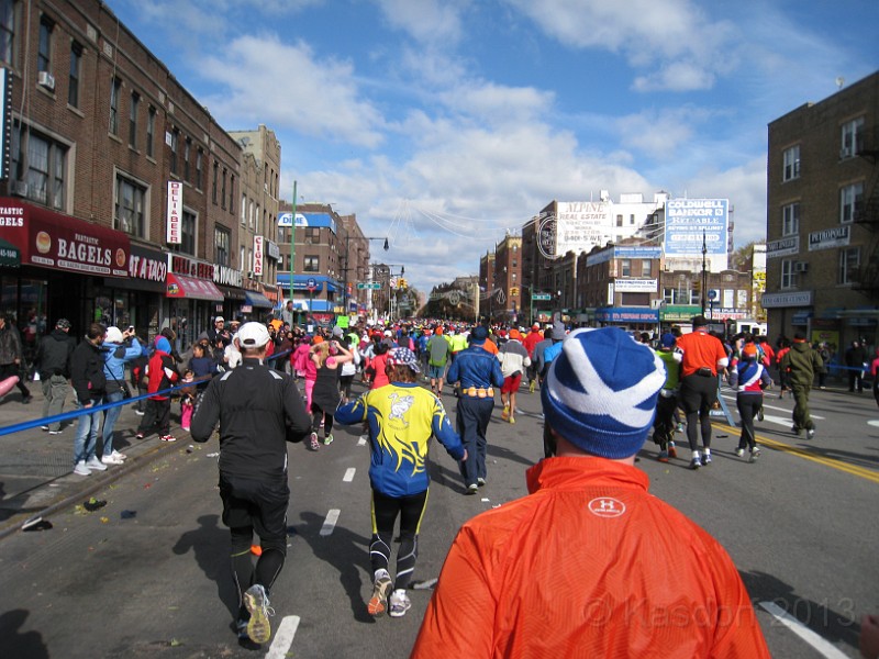 2014 NYRR Marathon 0227.jpg - The 2014 New York Marathon on November 2nd. A cold and blustery day.